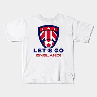 England English United Kingdom UK Soccer Great Britain Kids T-Shirt